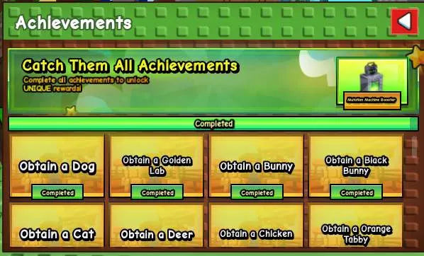 Catch Them All Achievement (All Pets Achievement)